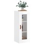 Armario de pared blanco brillante 34,5x34x90 cm de , Aparadores - Ref: Foro24-828886, Precio: 36,91 €, Descuento: %