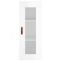 Armario de pared blanco brillante 34,5x34x90 cm de , Aparadores - Ref: Foro24-828886, Precio: 36,91 €, Descuento: %