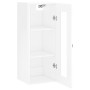 Armario de pared blanco brillante 34,5x34x90 cm de , Aparadores - Ref: Foro24-828886, Precio: 36,91 €, Descuento: %