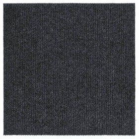 Alfombra de pasillo atrapa suciedad 100x100 cm gris antracita en Alfombras | Comprar online en Foru.es