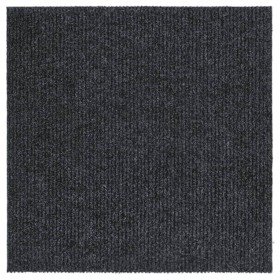 Alfombra de pasillo atrapa suciedad 100x100 cm gris antracita en Alfombras | Comprar online en Foru.es