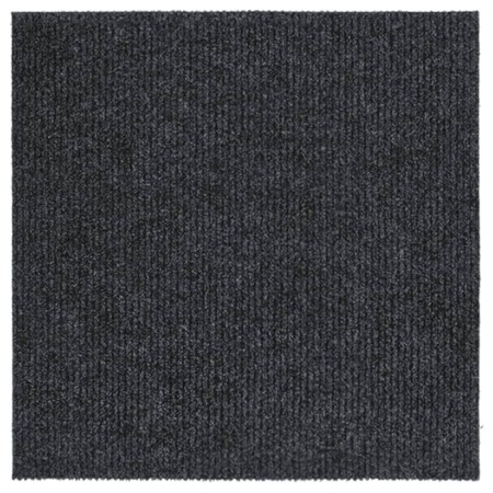 Alfombra de pasillo atrapa suciedad 100x100 cm gris antracita en Alfombras | Comprar online en Foru.es