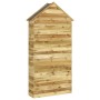 Cobertizo de herramientas madera pino impregnada 107x37x220 cm de , Cobertizos - Ref: Foro24-318192, Precio: 342,87 €, Descue...