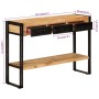 Mesa consola madera maciza de mango 110x30x76 cm de , Mesas auxiliares - Ref: Foro24-348159, Precio: 206,92 €, Descuento: %