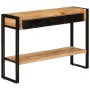 Mesa consola madera maciza de mango 110x30x76 cm de , Mesas auxiliares - Ref: Foro24-348159, Precio: 206,92 €, Descuento: %