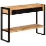 Mesa consola madera maciza de mango 110x30x76 cm de , Mesas auxiliares - Ref: Foro24-348159, Precio: 206,92 €, Descuento: %