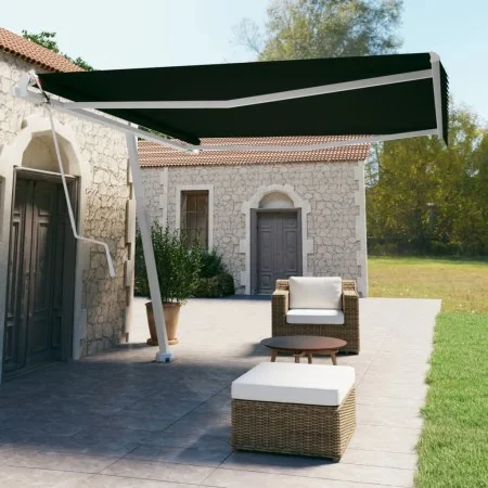 Toldo de pie automático gris antracita 400x350 cm de vidaXL, Toldos - Ref: Foro24-3069629, Precio: 560,58 €, Descuento: %