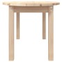 Mesa de centro de madera maciza de pino 110x55x45 cm de , Mesas de centro - Ref: Foro24-822342, Precio: 75,98 €, Descuento: %