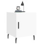 Mesita de noche madera de ingeniería blanco 40x40x50 cm de , Mesitas de noche - Ref: Foro24-827596, Precio: 43,54 €, Descuent...
