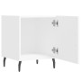 Mesita de noche madera de ingeniería blanco 40x40x50 cm de , Mesitas de noche - Ref: Foro24-827596, Precio: 43,54 €, Descuent...