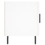Mesita de noche madera de ingeniería blanco 40x40x50 cm de , Mesitas de noche - Ref: Foro24-827596, Precio: 43,54 €, Descuent...