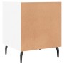 Mesita de noche madera de ingeniería blanco 40x40x50 cm de , Mesitas de noche - Ref: Foro24-827596, Precio: 43,54 €, Descuent...