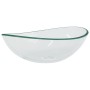 Lavabo de vidrio templado transparente 54,5x35x15,5 cm de , Lavabos - Ref: Foro24-345238, Precio: 85,28 €, Descuento: %