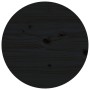 Mesa de centro de madera maciza de pino negro Ø55x60 cm de , Mesas de centro - Ref: Foro24-822356, Precio: 55,12 €, Descuento: %