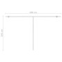 Toldo de pie automático gris antracita 400x350 cm de vidaXL, Toldos - Ref: Foro24-3069629, Precio: 556,68 €, Descuento: %