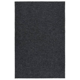 Alfombra de pasillo atrapa suciedad 100x150 cm gris antracita en Alfombras | Comprar online en Foru.es