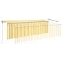 Toldo automático persiana LED sensor de viento 5x3m de vidaXL, Toldos - Ref: Foro24-3069473, Precio: 654,23 €, Descuento: %