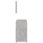 Conjunto de muebles de baño madera contrachapada gris hormigón de , Muebles de baño - Ref: Foro24-802583, Precio: 88,23 €, De...