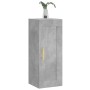 Armario de pared madera ingeniería gris hormigón 34,5x34x90 cm de , Aparadores - Ref: Foro24-830488, Precio: 48,17 €, Descuen...