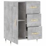Aparador de madera de ingeniería gris hormigón 69,5x34x90 cm de , Aparadores - Ref: Foro24-830240, Precio: 91,92 €, Descuento: %