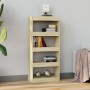 Estantería madera contrachapada color roble Sonoma 60x30x135 cm de , Librerías y estanterías - Ref: Foro24-811667, Precio: 68...