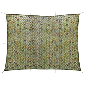 Red de camuflaje con bolsa de almacenamiento verde 2x4 m de , Equipamiento de protección para caza y tiro - Ref: Foro24-13588...