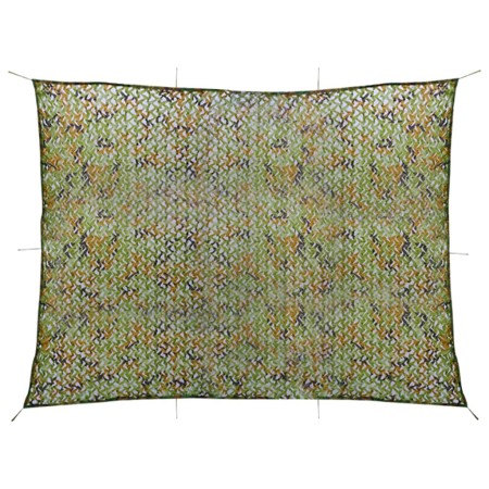 Red de camuflaje con bolsa de almacenamiento verde 2x4 m de , Equipamiento de protección para caza y tiro - Ref: Foro24-13588...