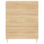 Aparador de madera de ingeniería roble Sonoma 69,5x34x90 cm de , Aparadores - Ref: Foro24-827839, Precio: 95,23 €, Descuento: %