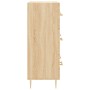 Aparador de madera de ingeniería roble Sonoma 69,5x34x90 cm de , Aparadores - Ref: Foro24-827839, Precio: 95,23 €, Descuento: %