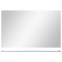 Espejo de pared con estante de vidrio templado 100x60 cm en Espejos | Comprar online en Foru.es