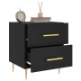 Mesita de noche madera de ingeniería negro 40x35x47,5 cm de , Mesitas de noche - Ref: Foro24-827278, Precio: 63,54 €, Descuen...