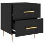 Mesita de noche madera de ingeniería negro 40x35x47,5 cm de , Mesitas de noche - Ref: Foro24-827278, Precio: 63,54 €, Descuen...