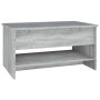 Mesa de centro madera contrachapada gris Sonoma 80x50x40 cm de , Mesas de centro - Ref: Foro24-819297, Precio: 77,06 €, Descu...