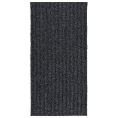 Alfombra de pasillo atrapa suciedad 100x200 cm gris antracita en Alfombras | Comprar online en Foru.es