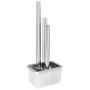 Fuente de jardín de acero inoxidable plateado 48x34x123 cm de , Fuentes y cascadas - Ref: Foro24-48091, Precio: 430,07 €, Des...