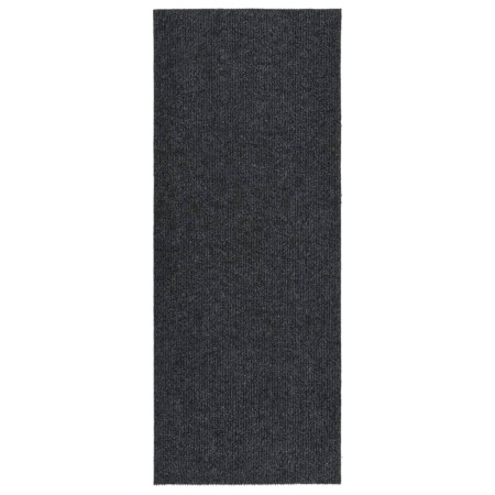 Alfombra de pasillo atrapa suciedad 100x250 cm gris antracita en Alfombras | Comprar online en Foru.es
