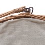 Cesta para leña con asa sauce natural 60x44x55 cm de , Bolsas y soportes de leña - Ref: Foro24-286988, Precio: 61,65 €, Descu...