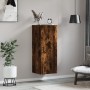 Armario de pared roble ahumado 34,5x34x90 cm de , Aparadores - Ref: Foro24-828865, Precio: 48,69 €, Descuento: %