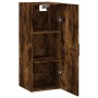 Armario de pared roble ahumado 34,5x34x90 cm de , Aparadores - Ref: Foro24-828865, Precio: 48,69 €, Descuento: %