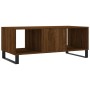 Mesa de centro madera contrachapada roble marrón 102x50x40 cm de , Mesas de centro - Ref: Foro24-829331, Precio: 56,71 €, Des...
