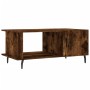 Mesa de centro madera contrachapada roble ahumado 90x50x40 cm de , Mesas de centro - Ref: Foro24-829505, Precio: 61,29 €, Des...