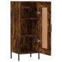 Aparador madera de ingeniería roble ahumado 34,5x34x90 cm de , Aparadores - Ref: Foro24-830457, Precio: 63,42 €, Descuento: %