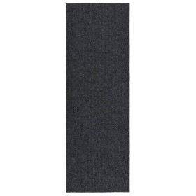 Alfombra de pasillo atrapa suciedad 100x300 cm gris antracita en Alfombras | Comprar online en Foru.es