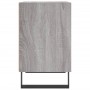 Mesita de noche madera de ingeniería gris Sonoma 40x30x50 cm de , Mesitas de noche - Ref: Foro24-826808, Precio: 38,31 €, Des...