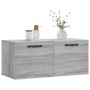 Armario de pared madera de ingeniería gris Sonoma 80x36,5x35 cm de , Taquillas y armarios de almacenamiento - Ref: Foro24-830...