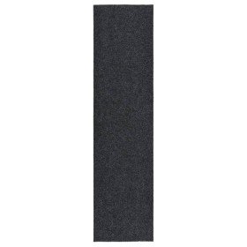 Alfombra de pasillo atrapa suciedad 100x400 cm gris antracita en Alfombras | Comprar online en Foru.es
