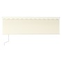 Toldo automático persiana LED sensor de viento crema 4,5x3 m de vidaXL, Toldos - Ref: Foro24-3069332, Precio: 672,22 €, Descu...