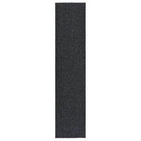 Alfombra de pasillo atrapa suciedad 100x450 cm gris antracita en Alfombras | Comprar online en Foru.es