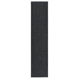 Alfombra de pasillo atrapa suciedad 100x450 cm gris antracita en Alfombras | Comprar online en Foru.es