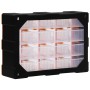 Organizador multicajones con 16 cajones medianos 52x16x37 cm de , Cajas de herramientas - Ref: Foro24-149601, Precio: 59,62 €...